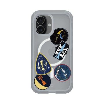 iPhone 17 AirX 流變灰 - NASA - 太空人任務徽章