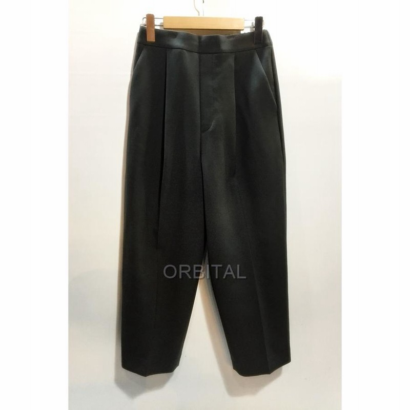 ENFOLD エンフォルド 新品ダブルクロスストレートトラウザー（ENFOLD  