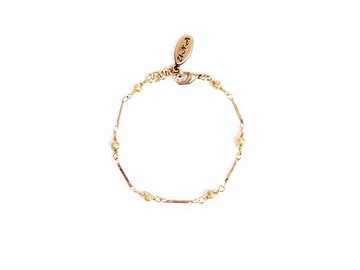 【UNA-優娜手作】基本百搭＿Ⓓ款造型銅鍊 黃銅手鍊