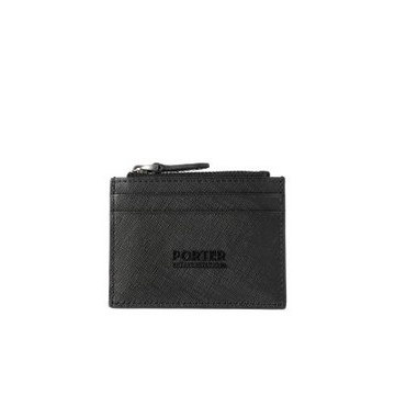 PORTER INTERNATIONAL - 細膩韌性DEFINE零錢包 - 黑