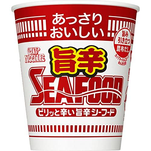 日清食品 あっさりおいしいカップヌードル 旨辛シーフード カップ麺 58g×20個