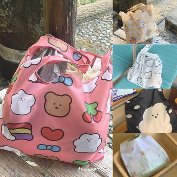 Chanibear 可重複使用購物袋 (五款)