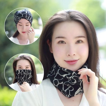 【多款可選】圍脖帽子兩用冬季男女保暖針織百搭時尚套頭護頸脖套