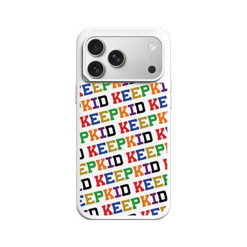 iPhone 17 Pro Max SolidX 白 - KID - 循環標語KEEP KID