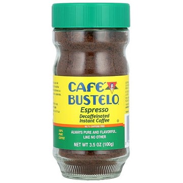 Café Bustelo, 濃縮咖啡，脫因即溶咖啡，3.5 盎司（100 克）