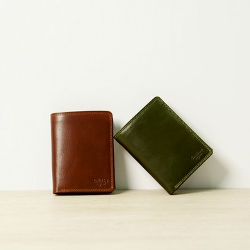 【CALTAN】真皮/中夾 | 真皮三折多功能筆記中夾-071741_兩色