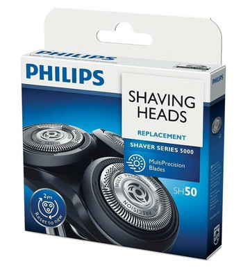 【現貨】PHILIPS 【日本代購】SH50 飛利浦男士剃鬚刀替換刀片5000系列修頭替換刀片