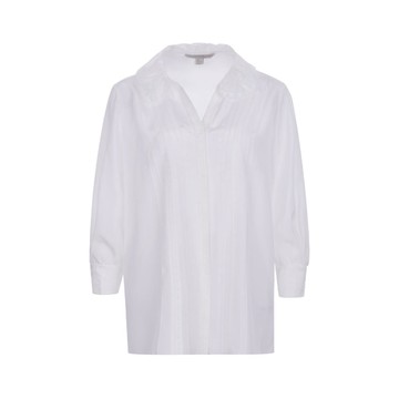 【SALE】SHIATZY CHEN 夏姿˙陳-透膚真絲蕾絲拼接襯衫