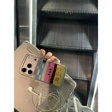 ✨iphone保護殼✨涂鴉表情適用蘋果17手機殼iPhone16promax膚感15水凝殼14/13/12女