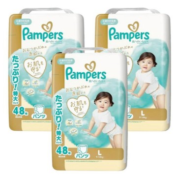 【福利品商品】[箱裝]Pampers 幫寶適 極上守護拉拉褲 9~14kg, L, 144片