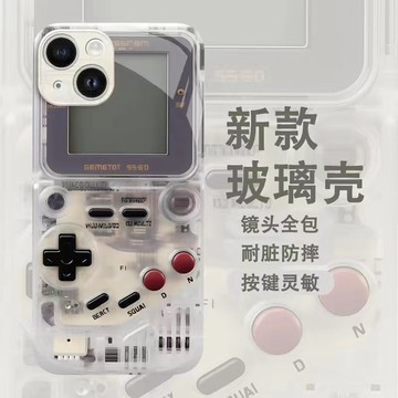 黑白遊戲機 鋼化玻璃 手機殼 適用三星S26 S25 S24 S23 Note10 A56 A55 A17 A22保護殼