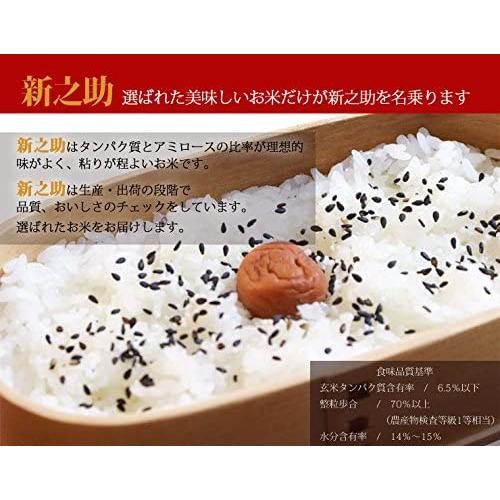 令和4年産 新潟 新之助 無洗米 ５kg （１等米）新潟ブランド 産地直送 精米日の新しいお米です お米 米 低温倉庫管理米