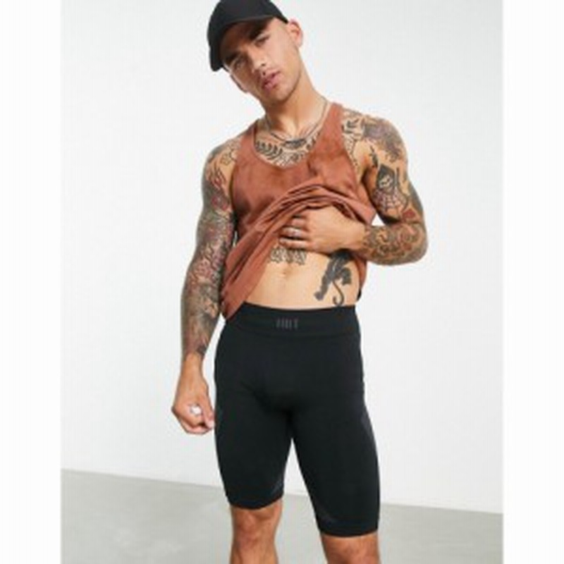 ヒート Hiit メンズ フィットネス トレーニング タイツ スパッツ ショートパンツ ボトムス パンツ Seamless Training Legging Short I 通販 Lineポイント最大1 0 Get Lineショッピング