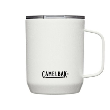 《CamelBak》350ml Camp Mug 不鏽鋼露營保溫馬克杯 經典白