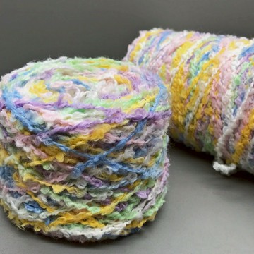 圈圈線漸層毛線編織 粗毛線鉤針毛線 流蘇線 漸變毛線出清 混色毛線 彩色毛線 紗線 庫存毛線