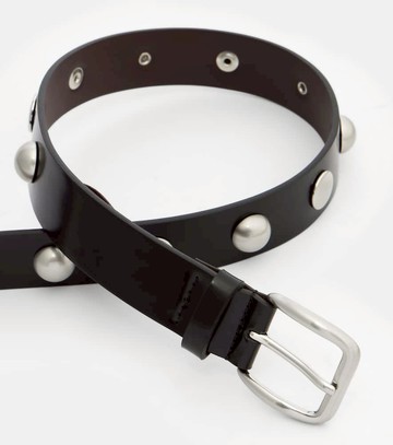 Nour Hammour Studded leather belt