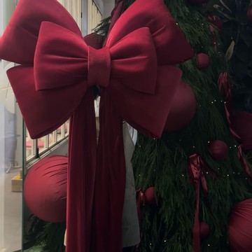 新年房屋布置蝴蝶結超大擺件氛圍網紅成品道具絲絨布置門頭裝飾