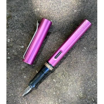 LAMY AL-star 2018 vibrant pink 限量紫焰紅鋼筆