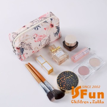 iSFun 輕巧便攜 外出旅行多用途化妝包洗漱收納包 顔色可選