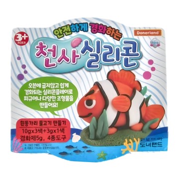 Donerland 迷您天使 矽膠黏土 DL-SA05011 3歲以上  Multicolor  1盒  10g