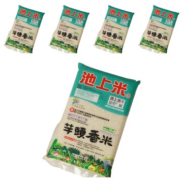 池上多力米 芋香米  2.2kg  5袋  CNS二等白米