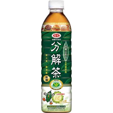 [家速配]愛之味健康油切分解茶(無糖) 590ml