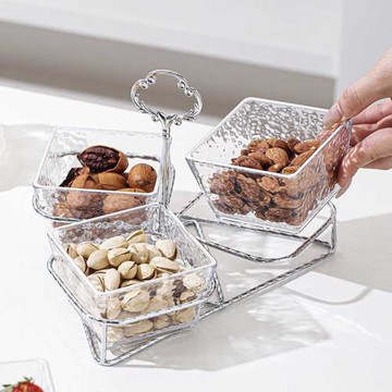 小吃碟家用美容院ktv零食盤甜品碗雪糕碗小料碗果盤干果