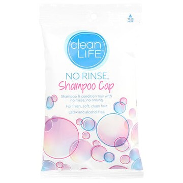 CleanLife, 免衝洗洗髮帽，1 頂