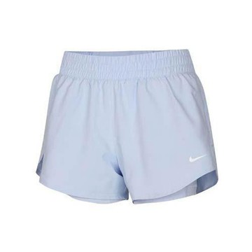 NIKE 女中腰二合一短褲-休閒 三分褲 訓練 運動 DRI-FIT吸濕排汗
