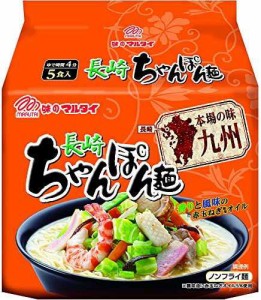 マルタイ 本場の味九州長崎ちゃんぽん麺 5食 420g