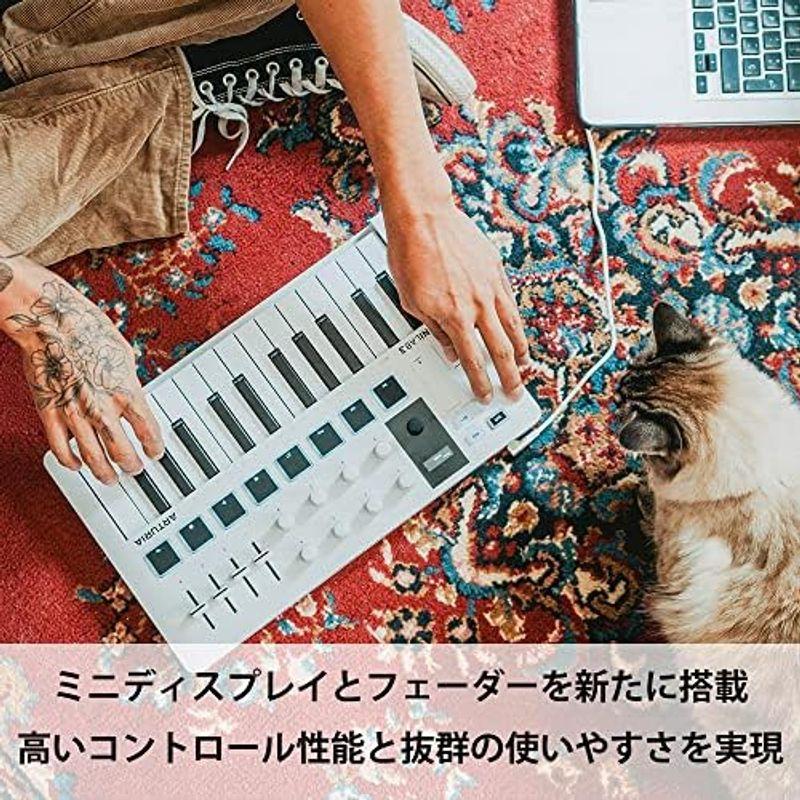 ARTURIA MIDI キーボード コントローラー MiniLab BK ブラック