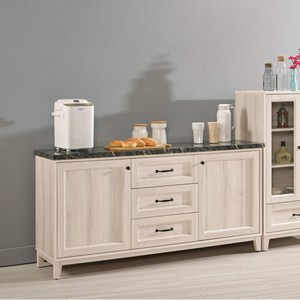 雪莉5.2尺石面收納櫃