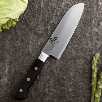 貝印 關孫六 日本製若竹系列不鏽鋼三德刀14.5cm