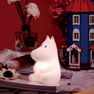 【VIPO】嚕嚕米(姆明)矽膠QQ夜燈 (13cm)