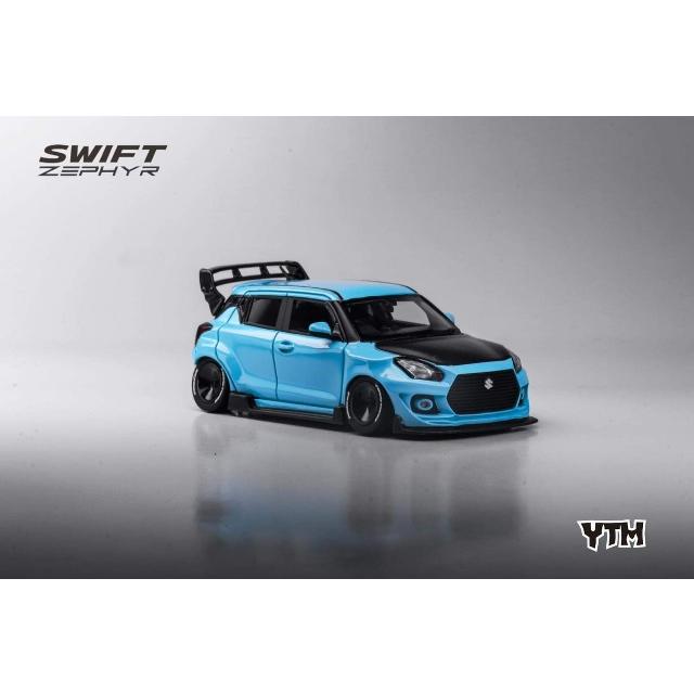 新品 YTM 1/64 スズキ スイフト Swift 3代目 Zephyr 改造 Blue