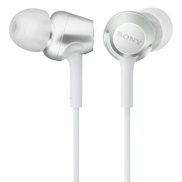 SONY 索尼 耳塞式可通話耳機  MDR-EX255AP  白色W