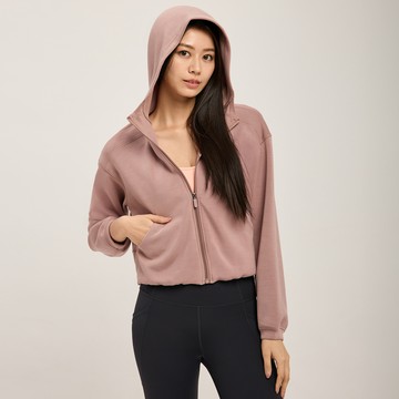 【TN】親膚柔順寬版運動外套