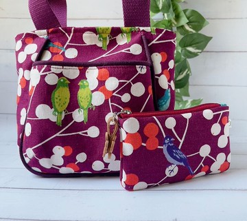 現貨/手提斜背2用包/青鳥