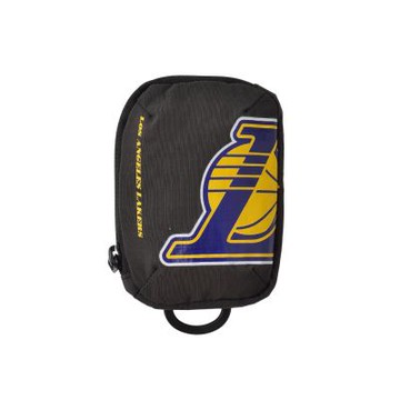 NBA 手機磁吸小包 湖人隊 黑色系-BGMMP-CONBA-LAL