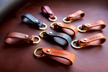 【VULCAN 真皮鑰匙圈】成雙成對兩件優惠 婚禮小物 吊飾 畢業禮物