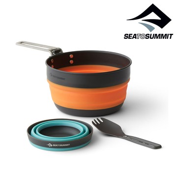 Sea To Summit Frontier輕鋁折疊鍋單人組 ACK025031-122108｜杯碗組