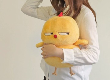 Warbie Plushy (Cute yellow bird plush toy)