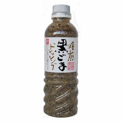 マルヱ醤油 焙煎 黒胡麻ドレッシング 420ml ×12 メーカー直送