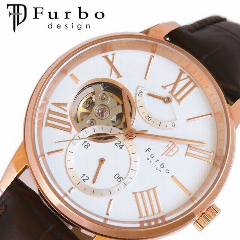 フルボ デザイン 腕時計 Furbo design 時計 F8401WHDBR メンズ