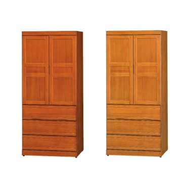 MUNA家居 2131型2.7X7尺衣櫥/衣櫃(共兩色) 87X57X207cm