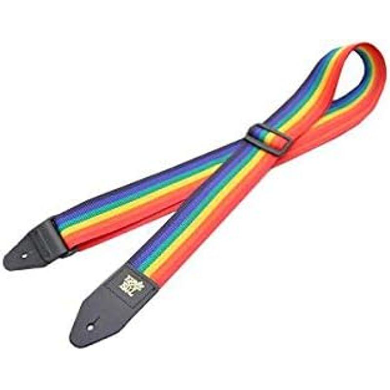 ERNIE BALL ERNIEBALL ギター ベース用ストラップ POLYPLO STRAPS Rainbow