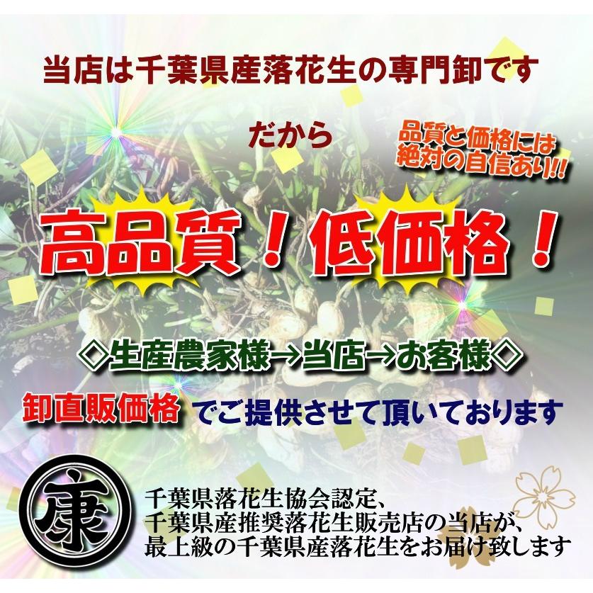 令和5年産 千葉県産 煎りたて ナカテユタカの味付落花生 240g 送料無料