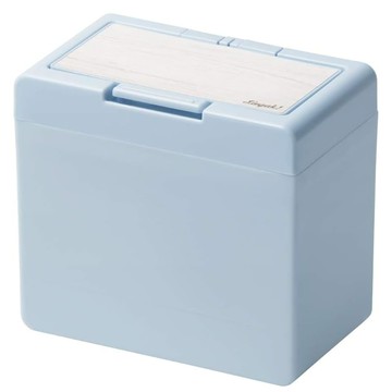 SONiC 桌上型垃圾桶 收納清潔 日本產  145 x 130 x 85 mm  藍色  1個