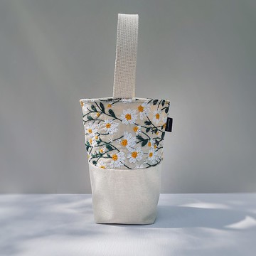 小雛菊係列/飲料提袋/環保袋/水壺袋/雜物袋