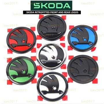Skoda 前標 後標 車標 尾標 廠徽 Logo Superb Yeti Fabia Octavia RAPID